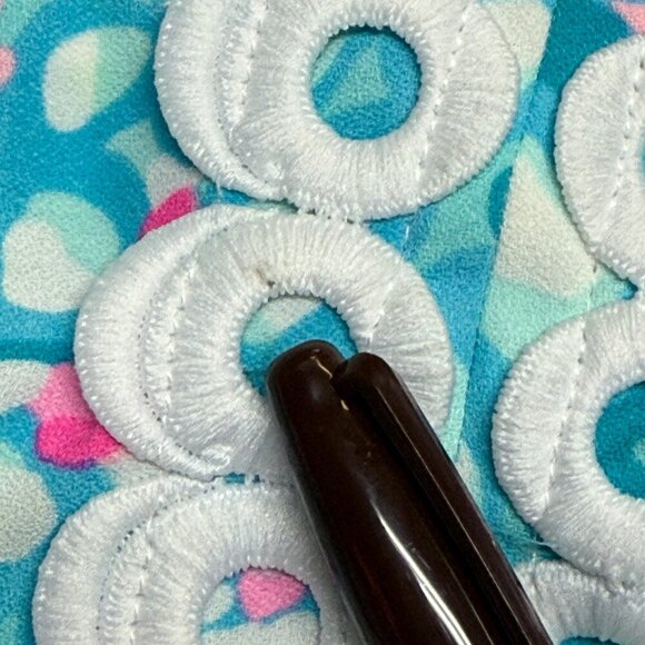 Lilly Pulitzer Jane Shift Dress in Blue Ibiza Aqua La Vista – Size 12, EUC - Picture 6 of 13